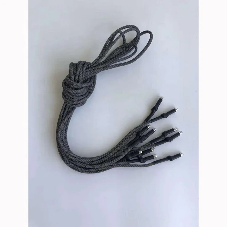 Круглые светоотражающие шнурки для обуви для повышения безопасности