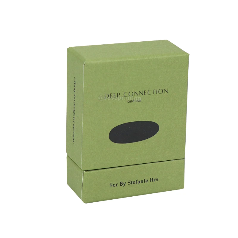 Full Color Deep Connection Affirmation Card Deck Printing Custom Your Own Design Custom Card Game with Box