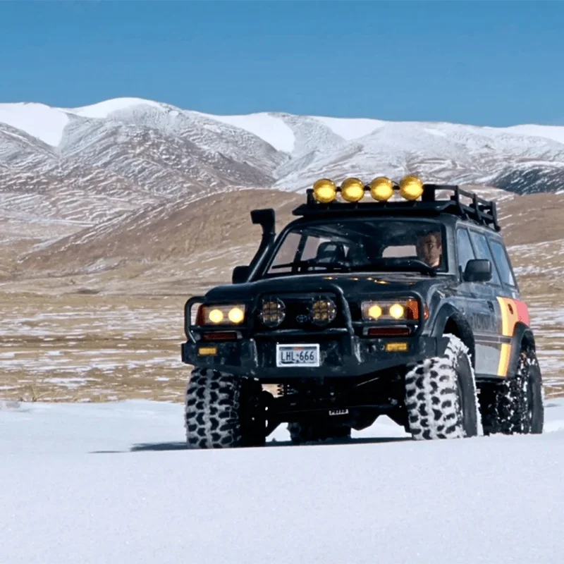 FMS 1:10 FCX10 LC80ランドクルーザーRCクローラー、4リンク