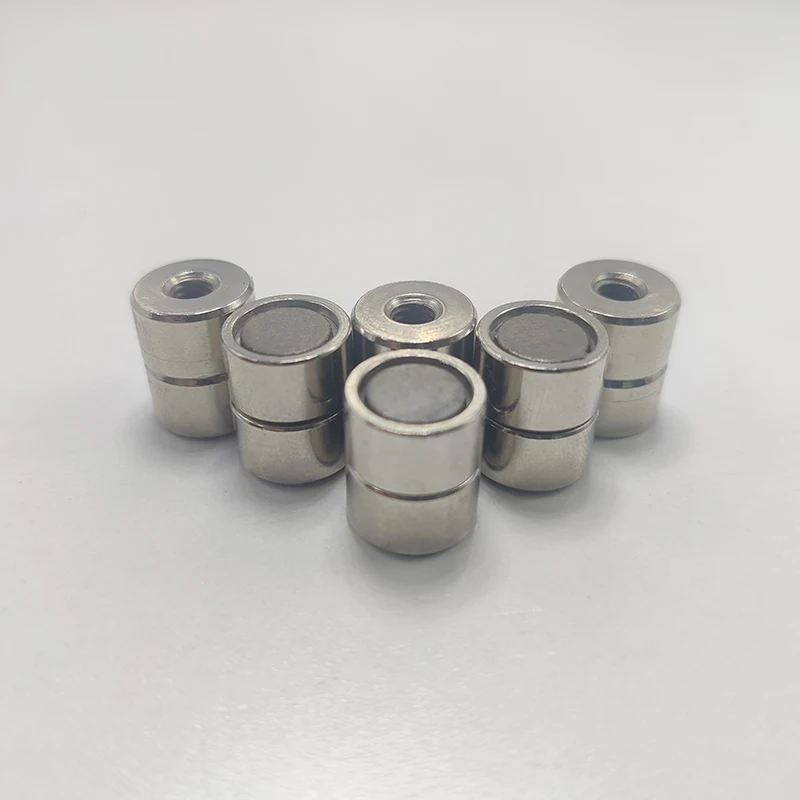 Priemyselný Ndfeb mäkký magnetický základ tenké rezanie séria Hx (Hx Hxm Hxsns Hxmnh Hxmn-S) Veľkosti 4-25 mm 50 kGmm Index toku 1 %