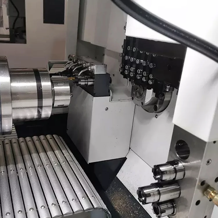 High Quality Dual Spindle Swiss Lathe Swiss Type 5 Axis Cnc Lathe Buy