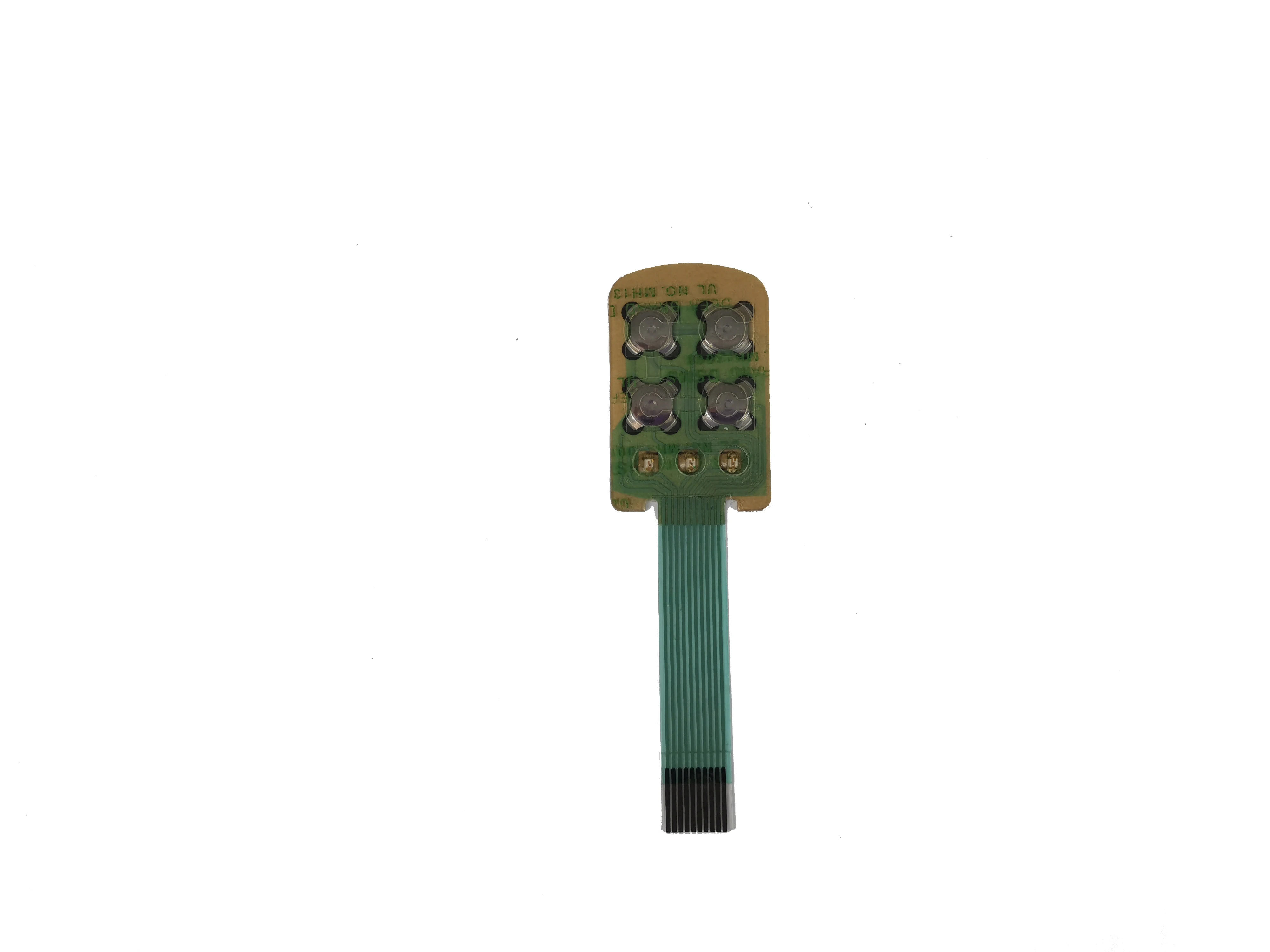 High Quality All Color and PVC/PC/PET FPC Single Key Membrane Switches