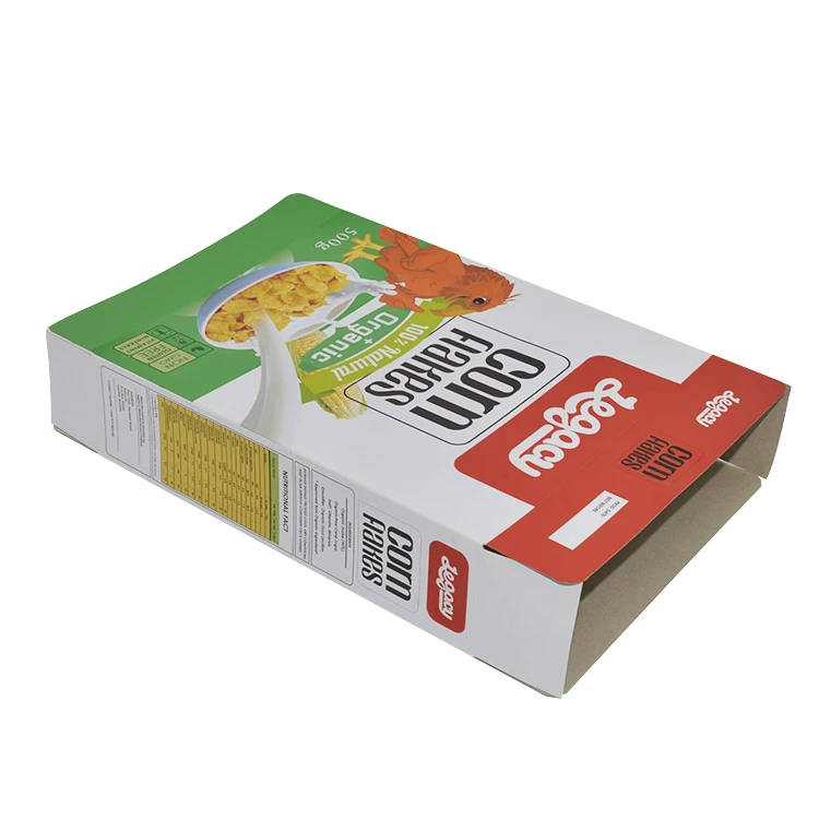 Customize Food Box Packing Mini Small Cornflakes Packaging Nacho Chips Food Boxes Nachos Box