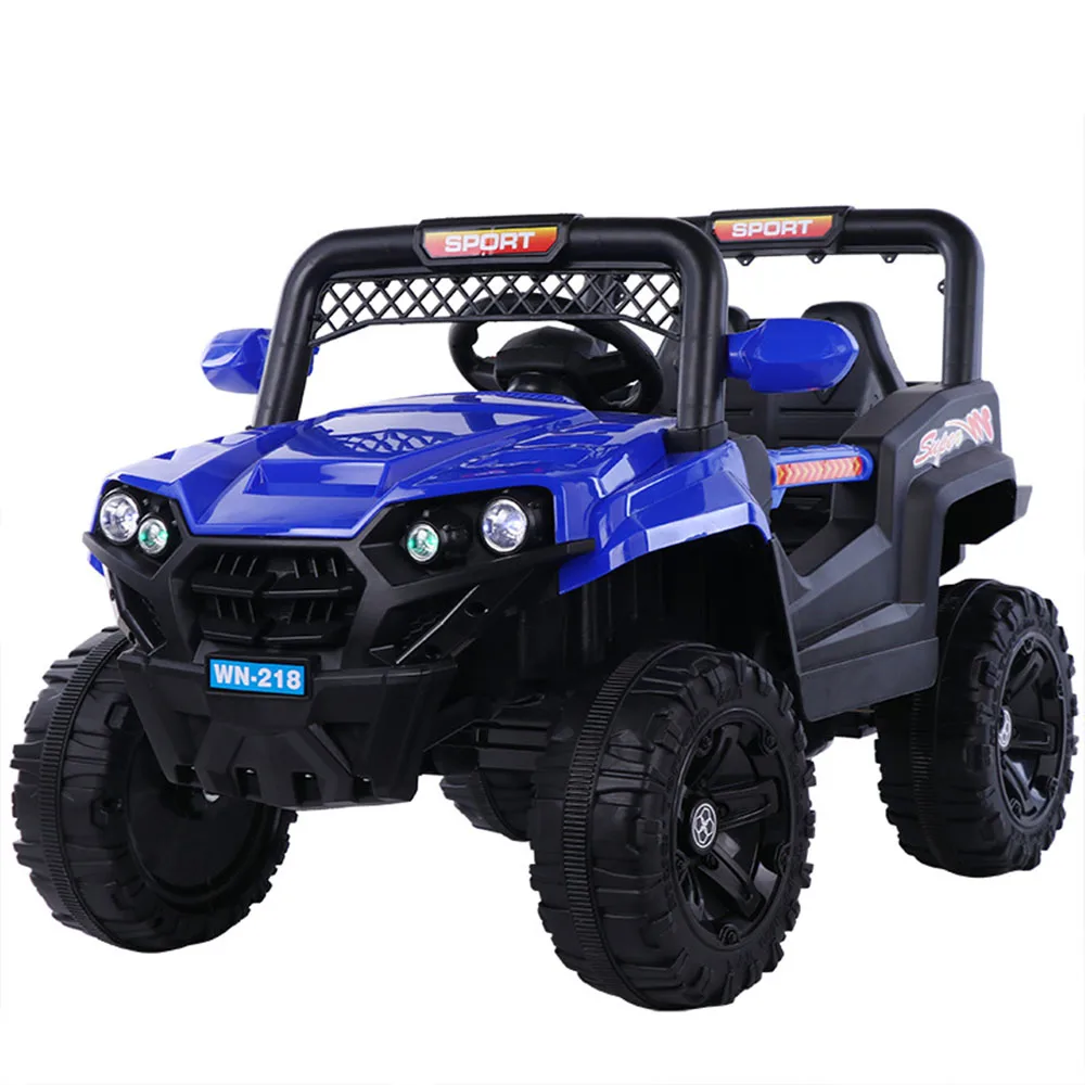 Oversized Children Electric Four Wheel Ride on Rocking Rechargeable Battery-Powered Remote Control Road Toy Car for 2 4 Years