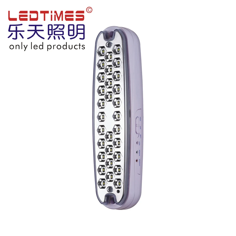LEDTIMES High Quality Ce RoHS Lithium Battery ABS Smd 2W Rechargeable Led Emergency Light