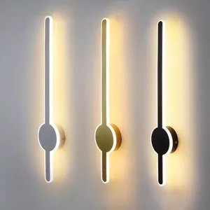 Nordic Modern Minimalist Wall Led Lamp Simple Personality Aisle Bedroom Head Wall Light Modern Indoor Led Wall Lamp
