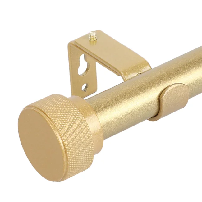 Gold Curtain Rod For Home Decor Window Accessories Room Modern Curtain ...