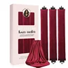 Burgundy-3 pieces + square scarf box