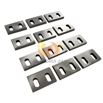 Crusher Blades, All-steel Crushing Machine Blades SKD11 Wear-resistant and Strong Nylon Edge Steel Crushing Machine Blades