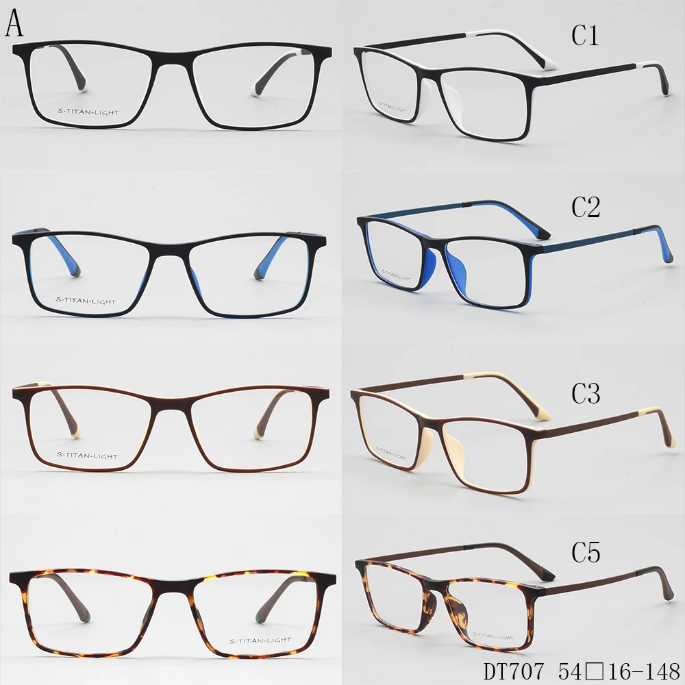 SUNNY 2021 Tr90 Assorted Frames Optical Frames Eyeglasses Anti Blue Light Blocking