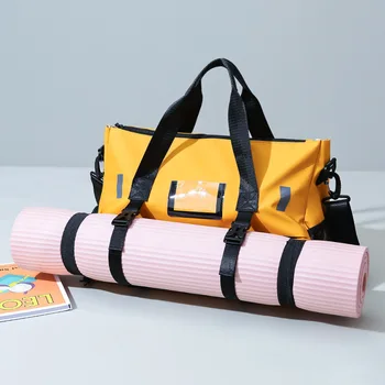 Wholesale Top Brand Famous Designer Outdoor Sports Yoga Gym Bag Trip Print  Yellow Black Green Large Duffel Bags Women Travel Bag From m.