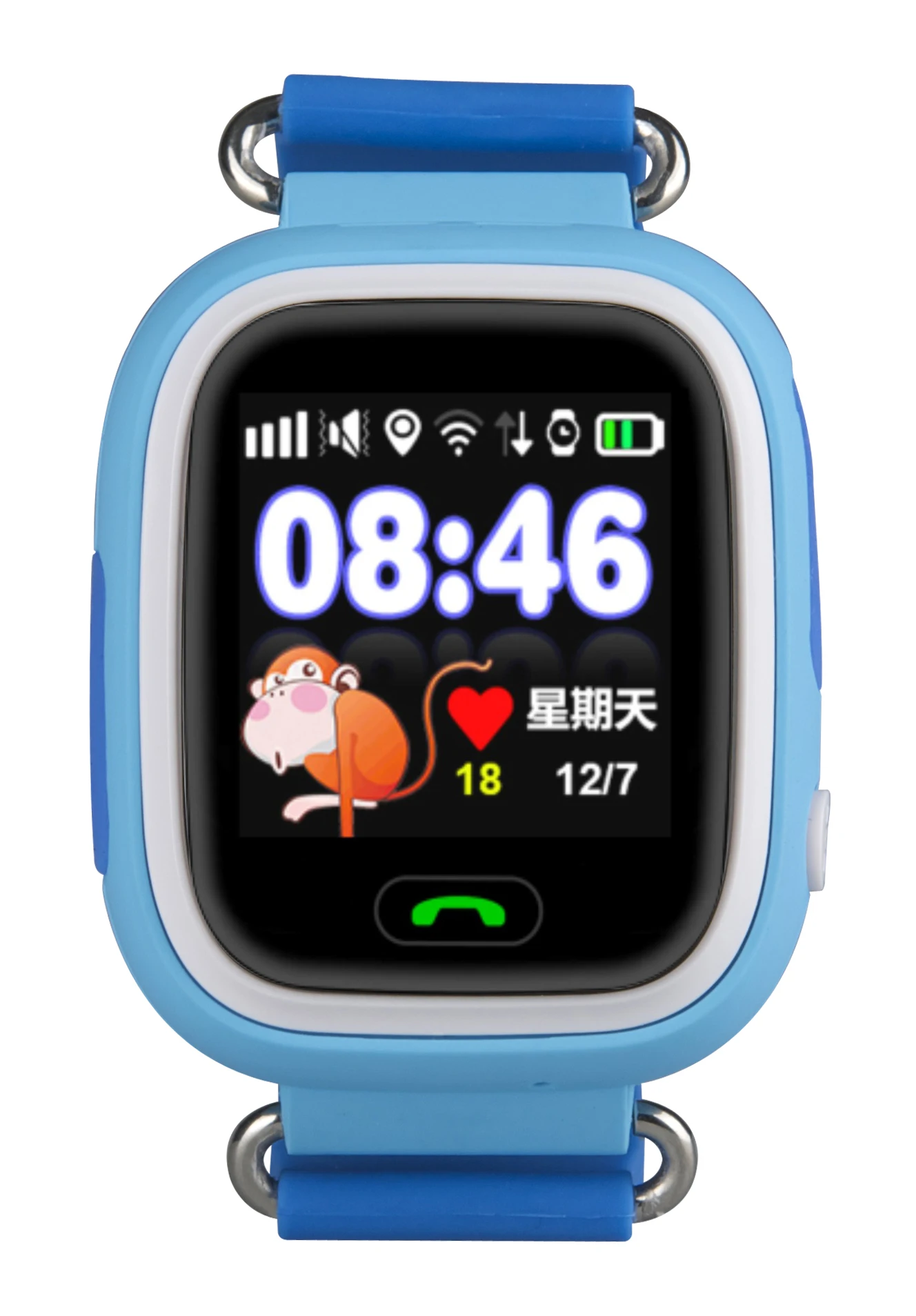 Kids Smart Watch 2024 Boys Girls Gps Location Tracker Video Call Smart ...