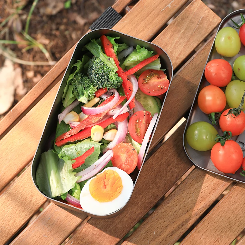 High-Quality Titanium Food Storage Container Lunch Box Perfect for