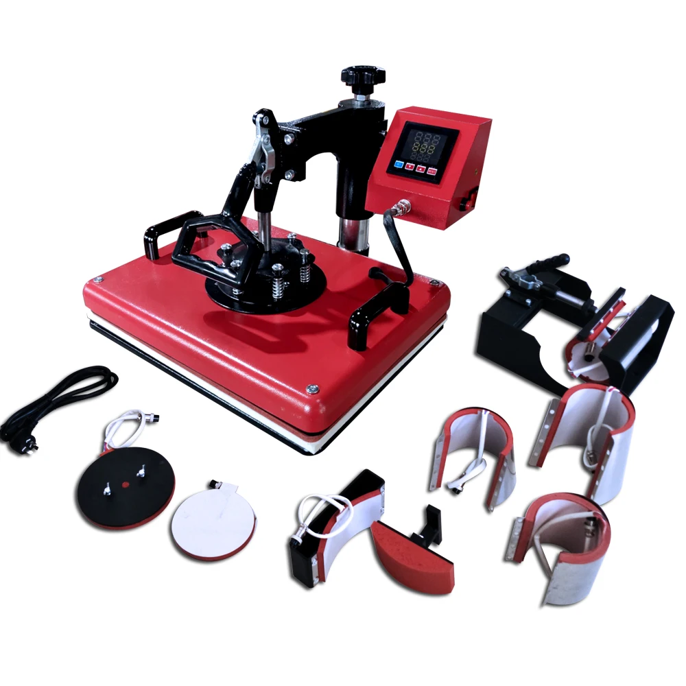 8 in 1 Multi-Function Combo Heat Press Machine by COLORDOWELL