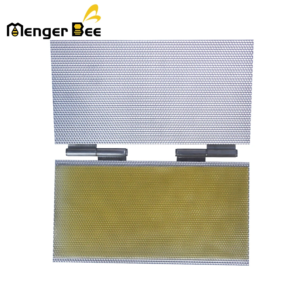 Menger Bee Manual Notebook Bee Wax Making Embosser Machine Embossing Press Casting Mould Beeswax Foundation Sheet Mold For Sale