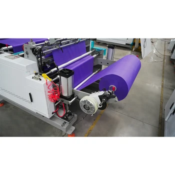 ZX-LT500V Automatic Vertical Folding PP Non Woven 3D Bag Making