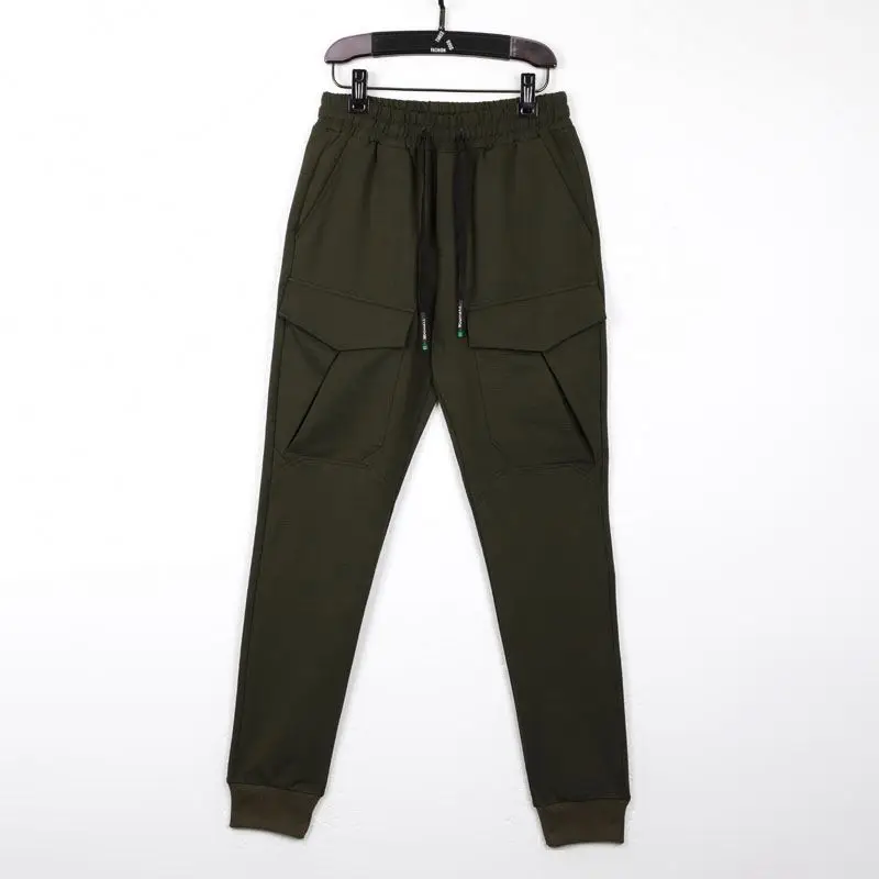 Pantalones De Jogging Para Hombre,Pantalón Verde Militar Con Bolsillo  Grande,6 Bolsillos - Buy Hombres Pantalones Largos,Los Hombres Atado  Pantalones,De Carga Pantalones De Nylon Product on Alibaba.com