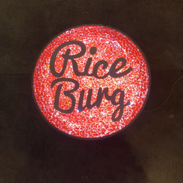 Led Rotating Sign Outdoor Rotating Led Light Sign Rotating Advertising Light Box Outdoor ...