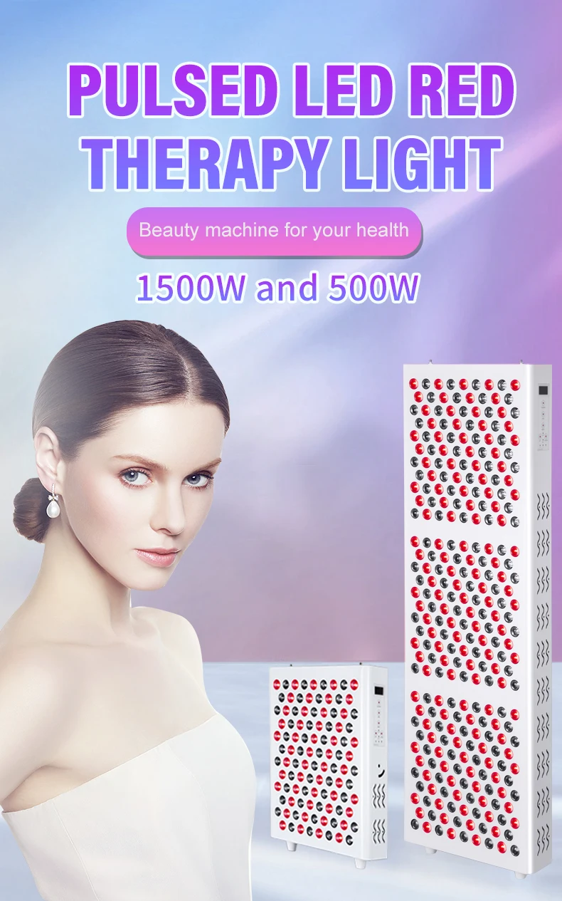 Nir Red Leds Timer Remote Control Pulse Beauty Pro Device 850nm 660nm