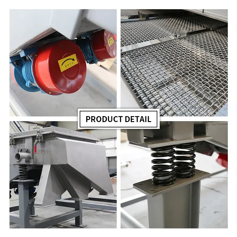 Hot Sale Multi-layer Screening Machine for Charcoal Automatic Industrial Screen Machine Linear Vibrating Sifter