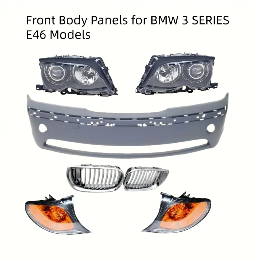For bmw E46 Rear Bumper Car Bumper Plate M3 m Tech Coupe Csl Gtr