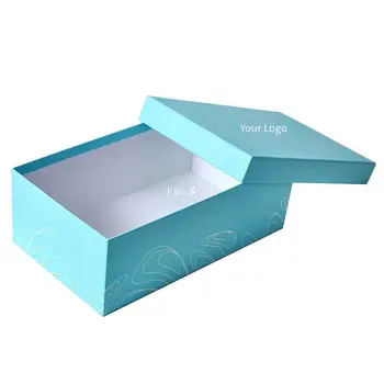 Free Design Paper Mailing Box Custom Clothing Cap Shoes Underwear Sock Children'S Clothing Folding Paper Box