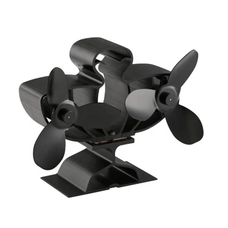 High Quality Heat Powered Wood 3 Blades Ecofriendly Promote Hot Air