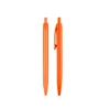 Baril orange avec noyau noir