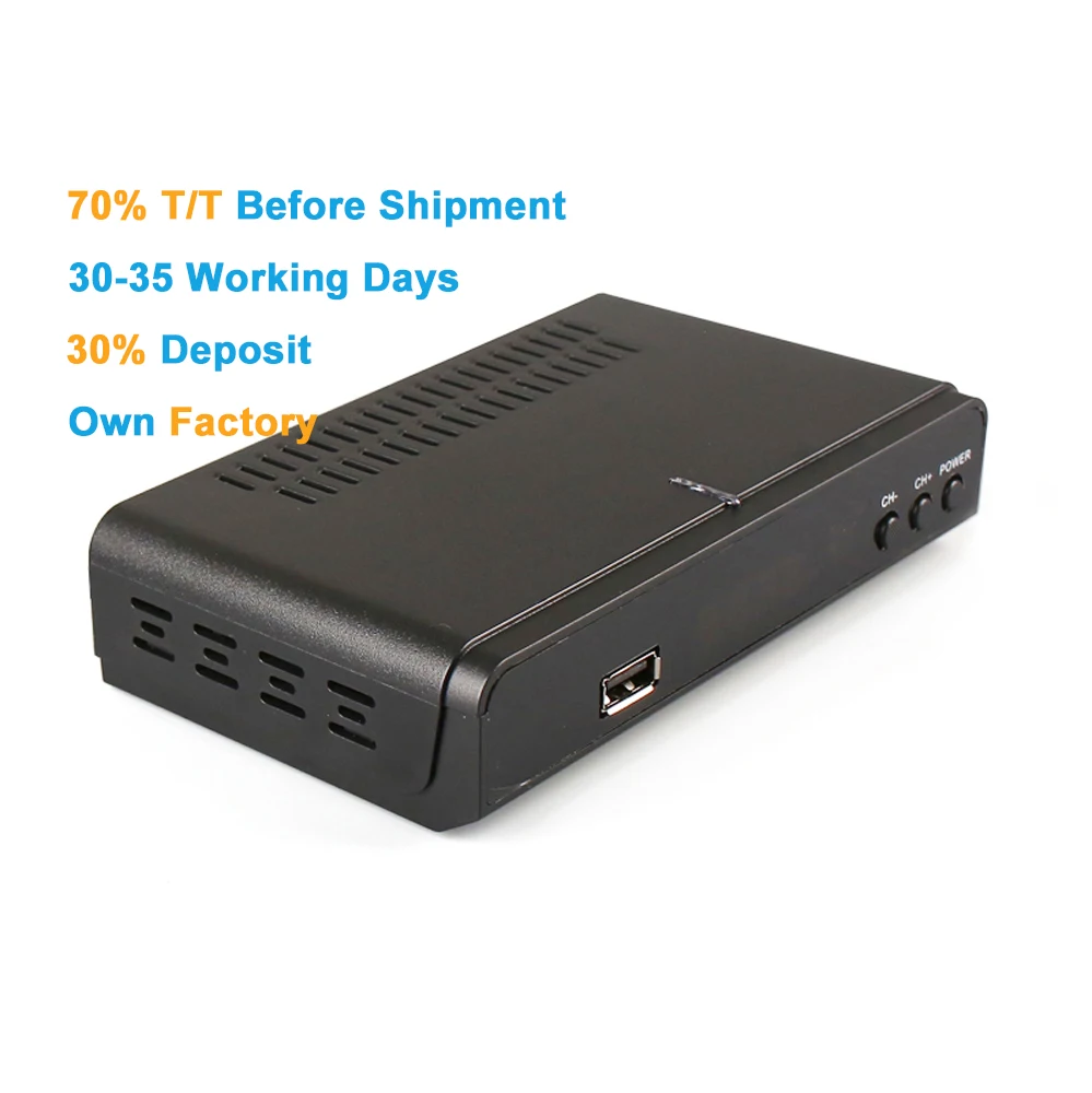 2020 Free to air DVB-t2 Digital Receiver H265 HEVC Decoder HD Receiver Satellite Tv Star X