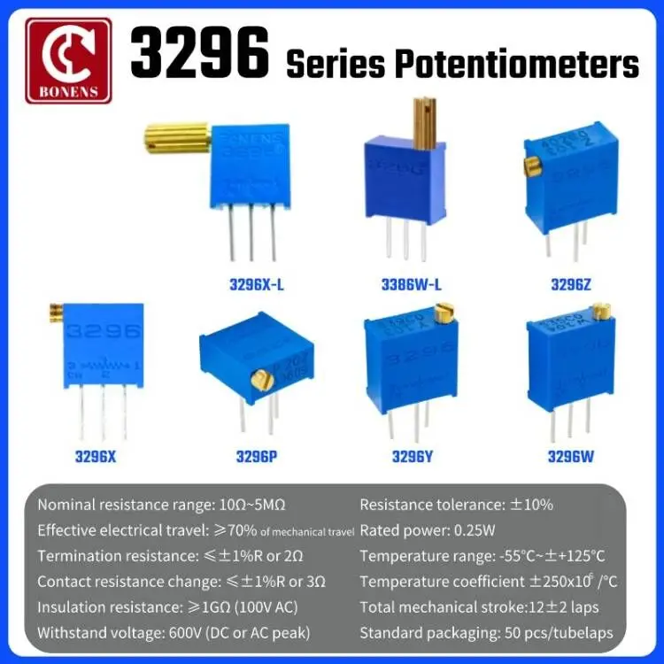 10k Variable Resistor Trimmer Potentiometer