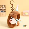 Joyeux anniversaire petit bouquet de capybara