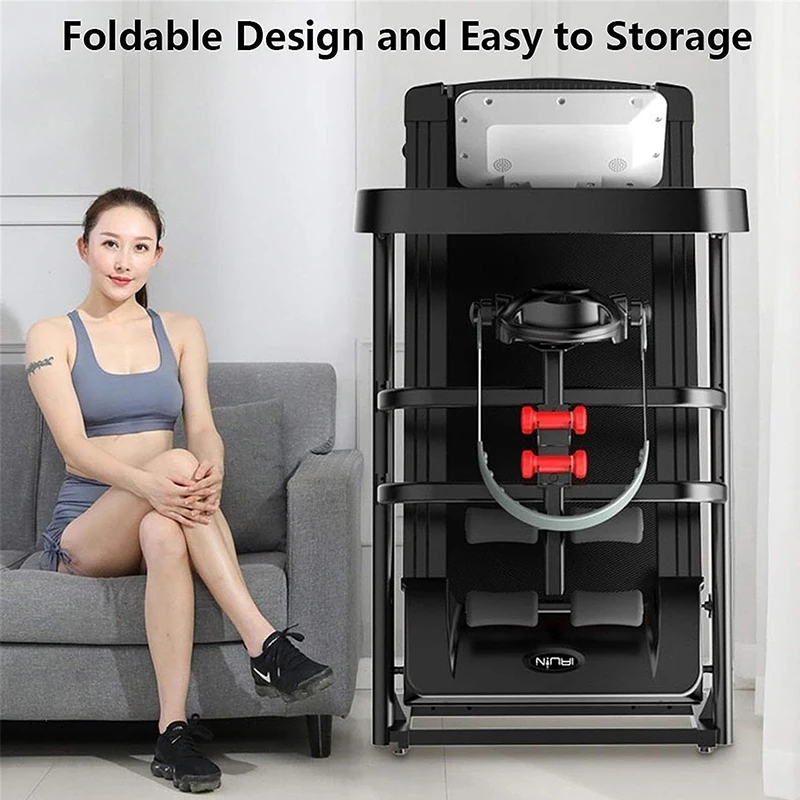 2023 модернизированная модель дома многофункциональная беговая дорожка для фитнеса с гантелями и функцией