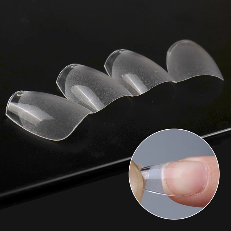 Wholesale 120pcs Xxs Extra Short Shapes Soft Gel Tips For Nail ...