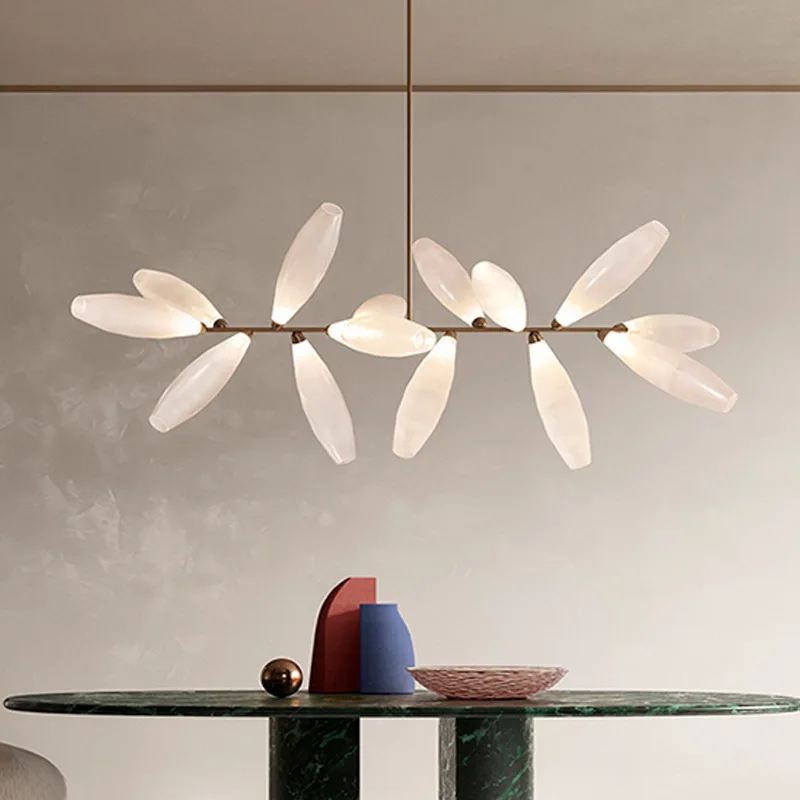 2022 New Design Simple Pendant Light Luxury Grape Chandelier for Living Room Bedroom Restaurant Hanging Light