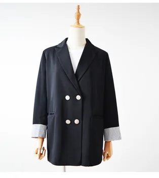 Cheap but quality lady office casual blazer for business suit oversize style women coat tops