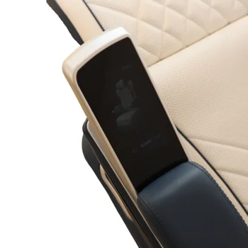 Electric Leather Car Seat with Footrest for Vito Upgrade Your Car Interior with Luxury and Comfort