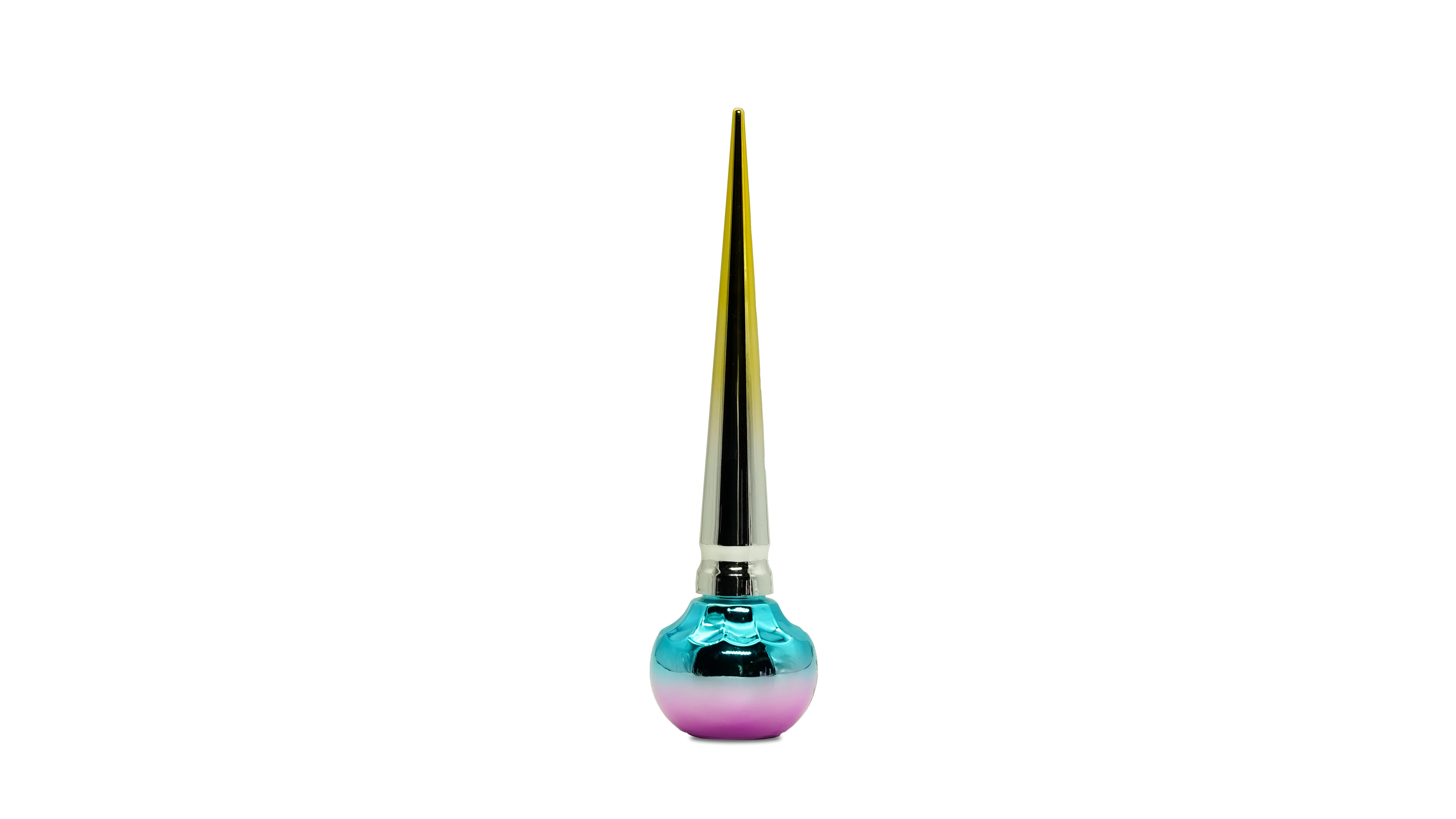Electroplate Unique Empty Nail Polish Bottles 9ml 10ml 12ml
