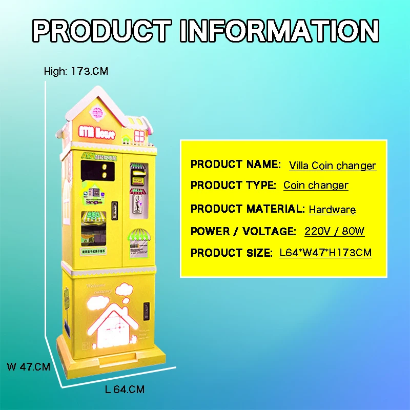 Intelligent Automatic Coin Changer Card And Bill Acceptor Coin Changer