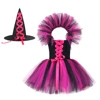 Set Abito da Strega - Rosso Rosa
