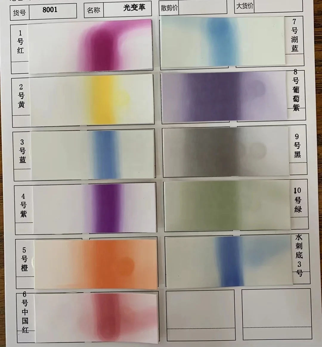 color changing leather paint