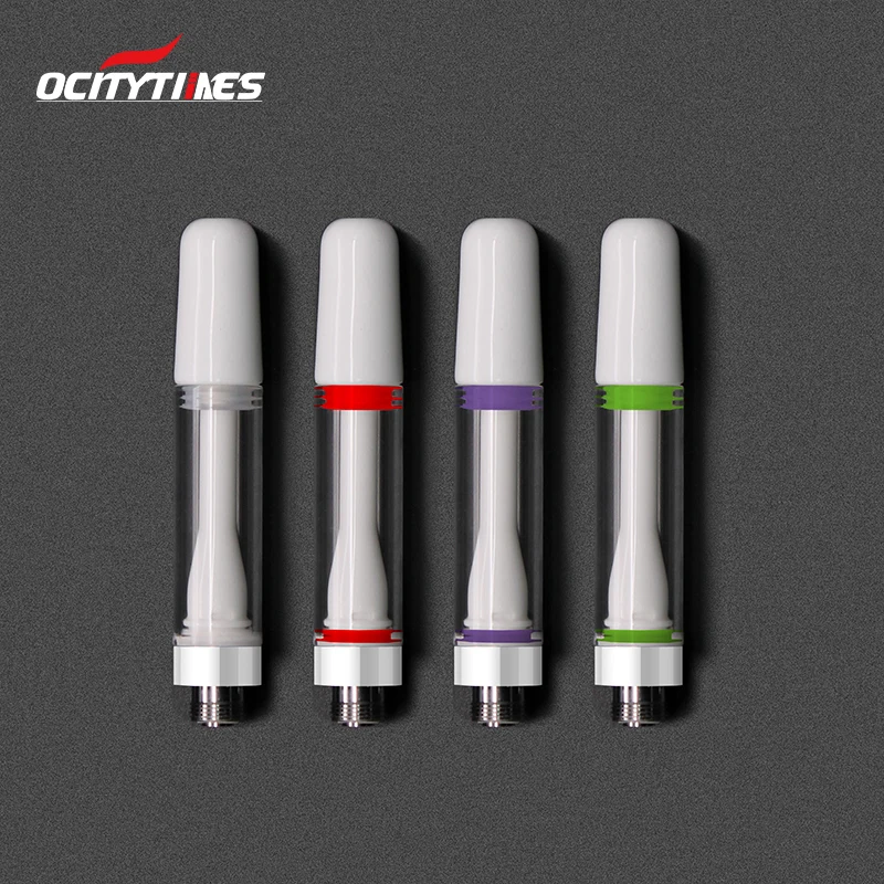 Ocitytimes BC06 private label 1ml full ceramic pen vape cbd device