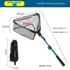 Triangular folding dip net-double section model