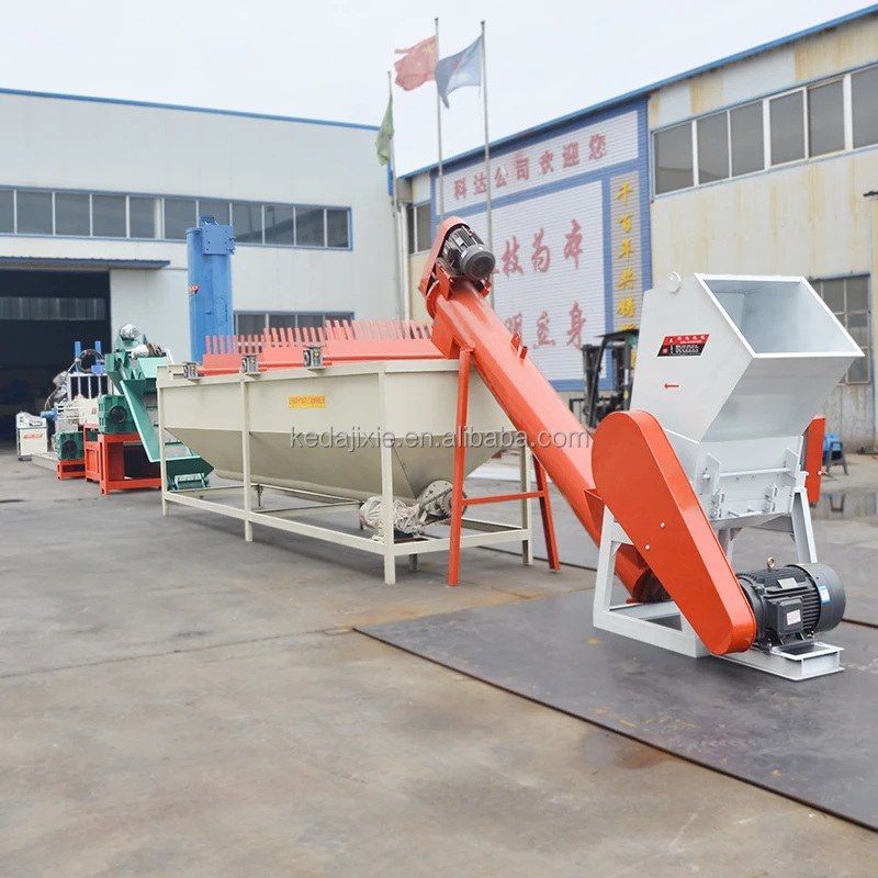 PS Single Screw Pelletizing Extruder Pelletizer Line Recycling Machine PP PE PA EVA Double Stage Plas Granulators Waste Plastic