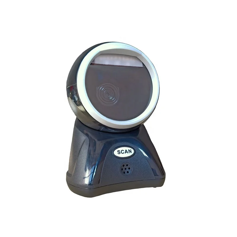 2D Handfree Inversed Datamatrix Bar Code Reader High Resolution Omni Directional Desktop QR Barcode Scanner for Commercial