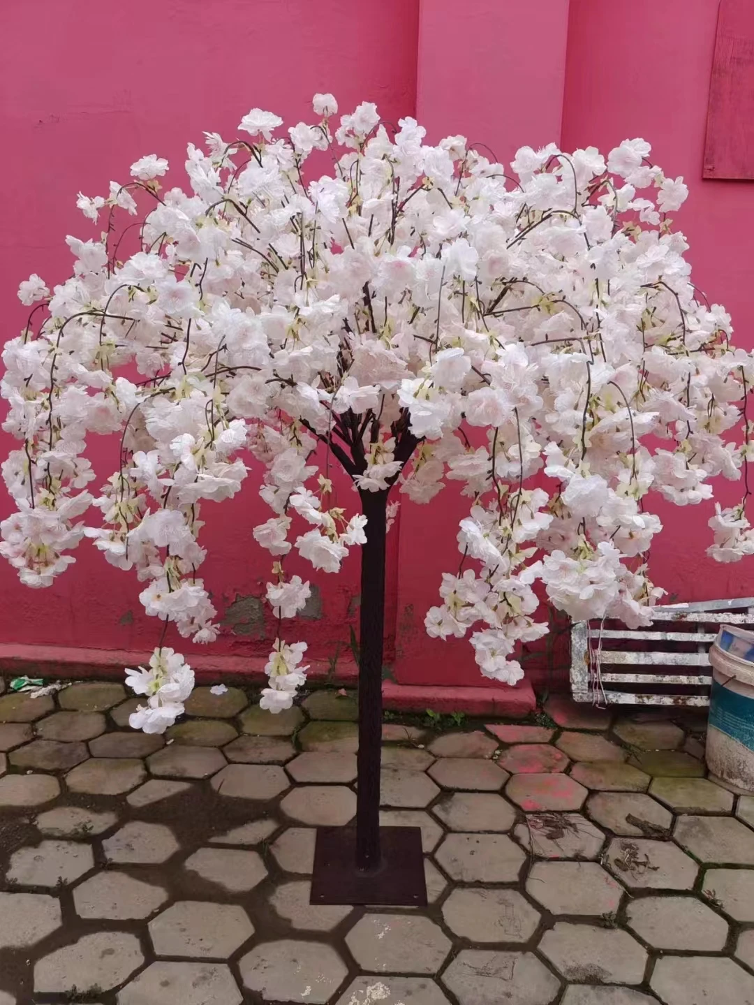Pink Artificial Cherry Blossom Tree Artificial Wedding Tree Wedding