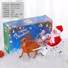 Père Noël tirant une luge