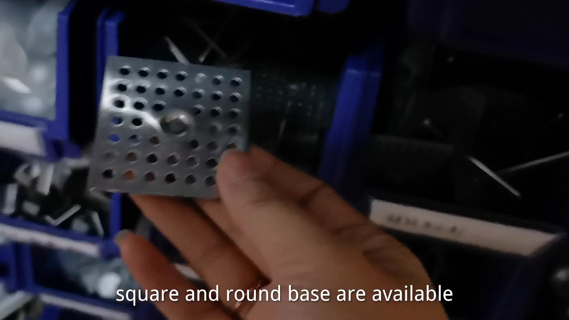 Perforated Insulation Hangers Nails For Installing Fiberglass Board