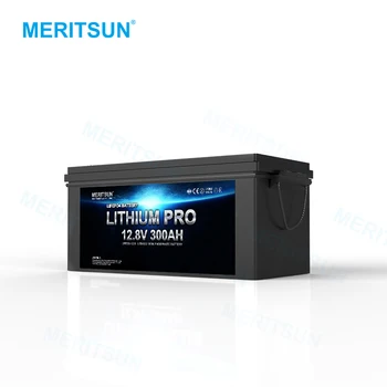 LCD Deep Cycle Lifepo4 Lithium ion Battery 12V 100Ah 150Ah 200Ah 300Ah Lihtium Battery for RV