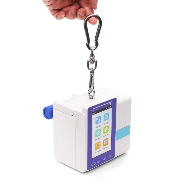 Lexison Veterinary Equipment PRIP-E500V High Quality Veterinary use Infusion Pump for animal use with Hang Hook