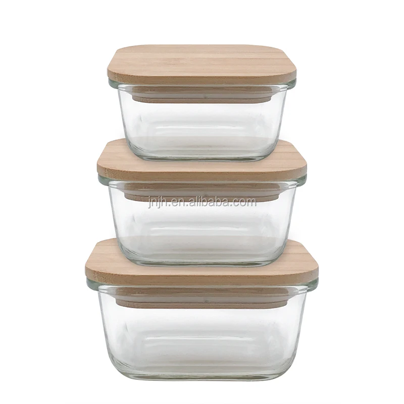 Wholesale Microwave safe freezer Glass Meal Prep lunch food storage  Containers bento lunch box with divider From m.